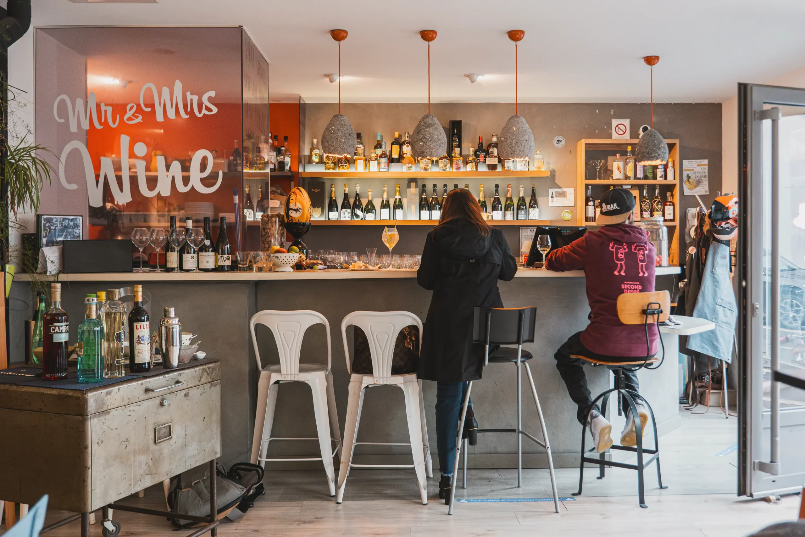 Reportage photo cave a vin en action