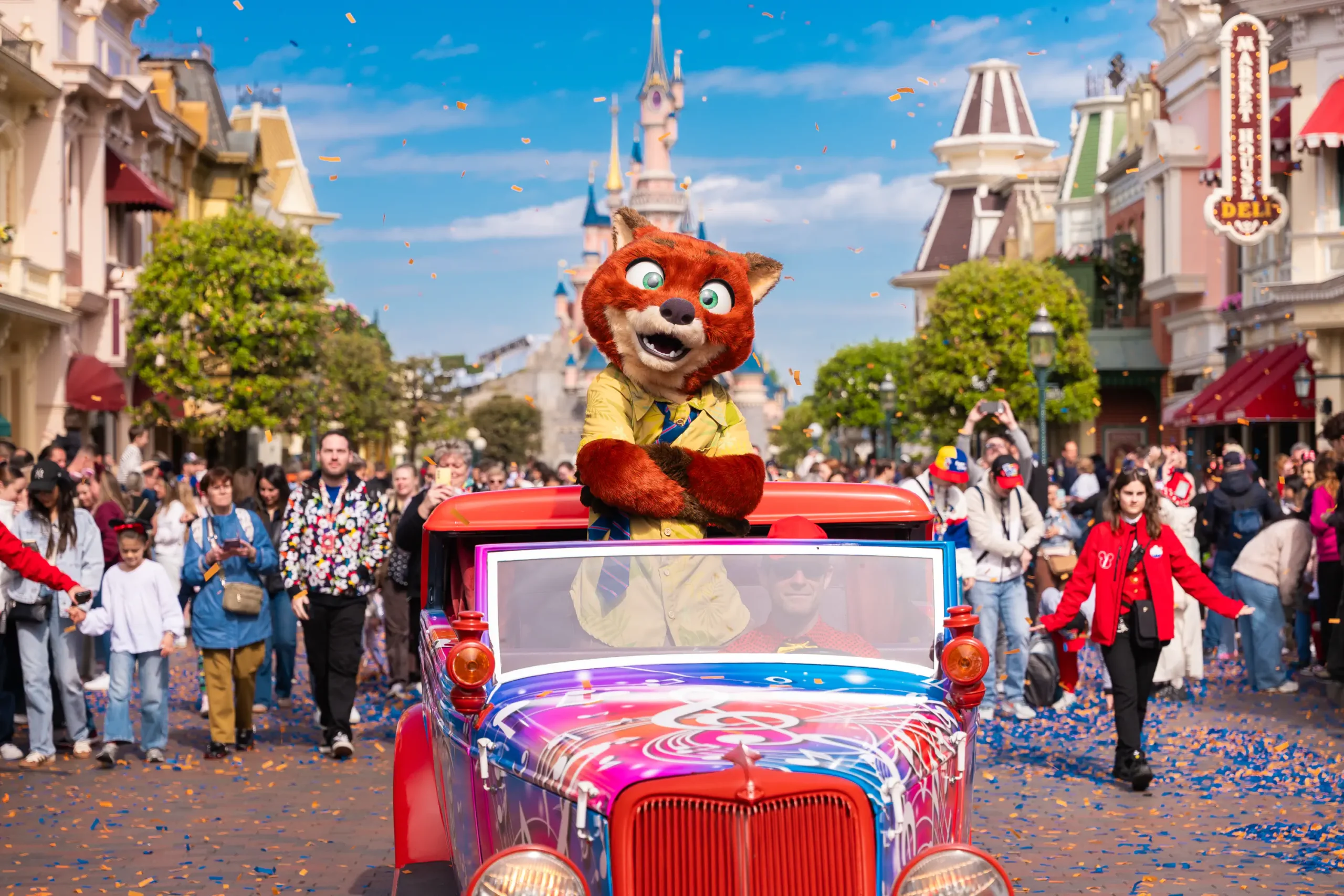 Photo d'un événement pré-parade journée mondiale de la santé et de la sécurité 2026 disneyland paris