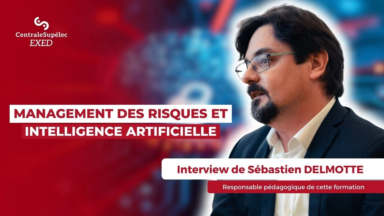 Sébastien Delmotte, responsable pédagogique de la formation Management des risques et intelligence artificielle, en interview